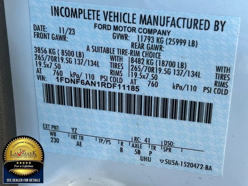 2024 Ford F-650SD - Box