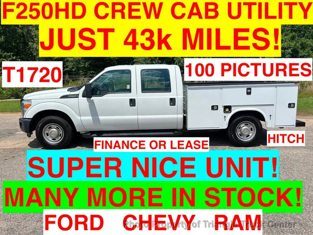 2015 Ford F250HD CREW CAB - Pickup