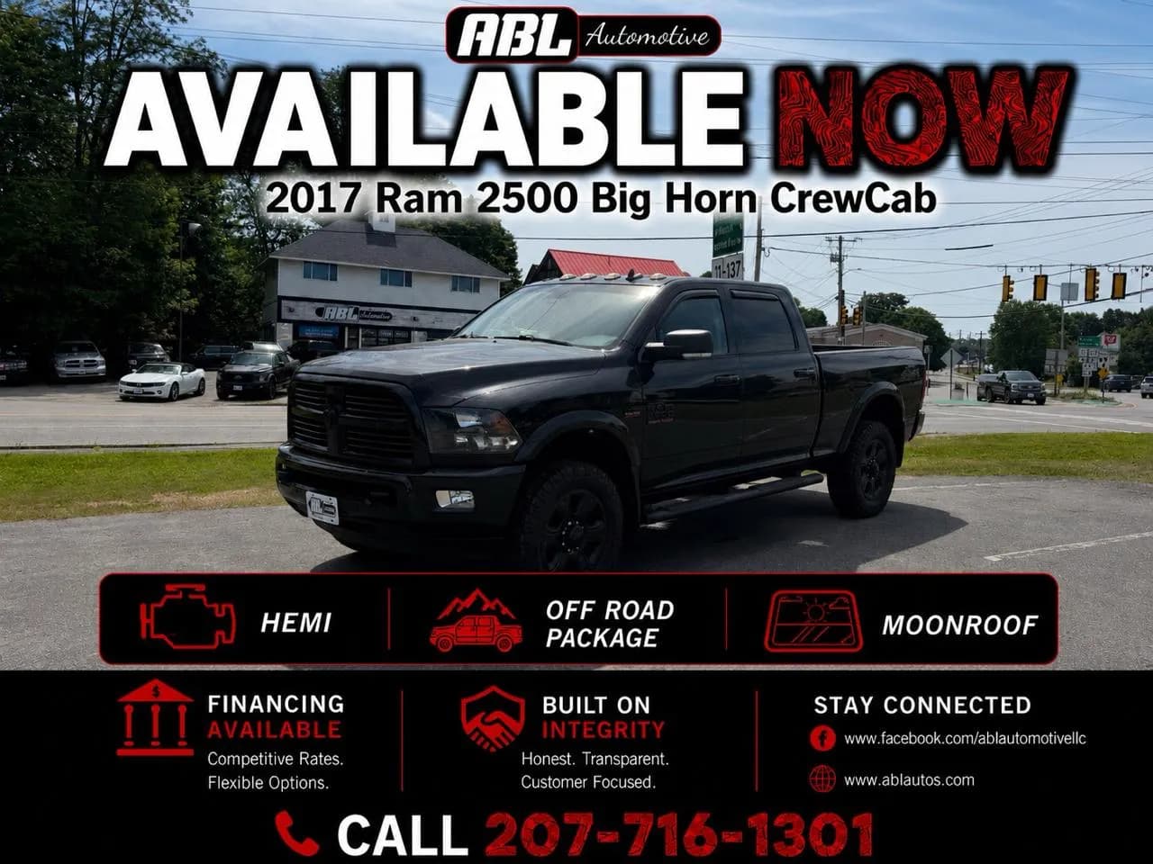 2017 Ram 2500 Big Horn - Pickup