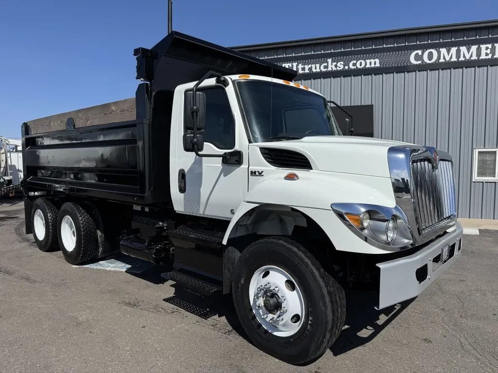 2020 International HV607 Tandem Axle 15' - Dump