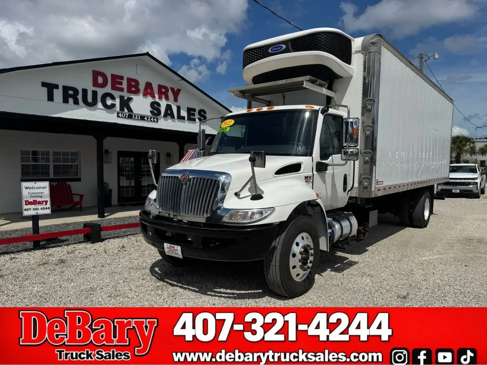 2022 International MV607 - Refrigerated