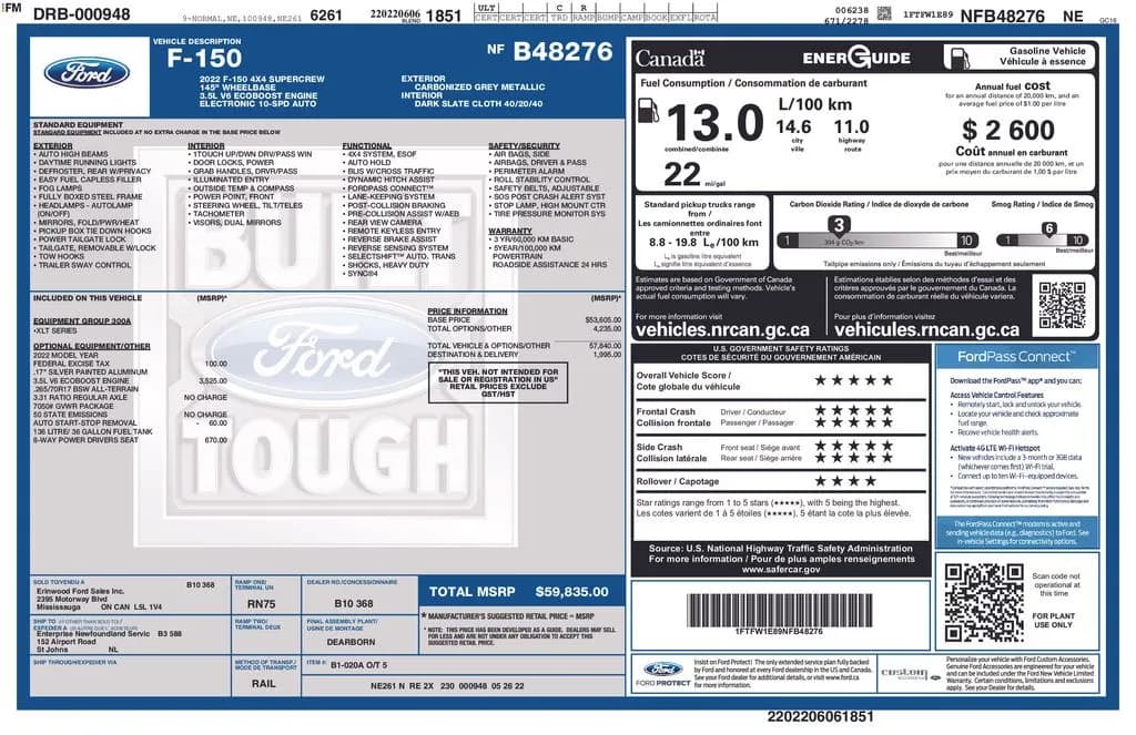 2022 Ford F-150 - Pickup