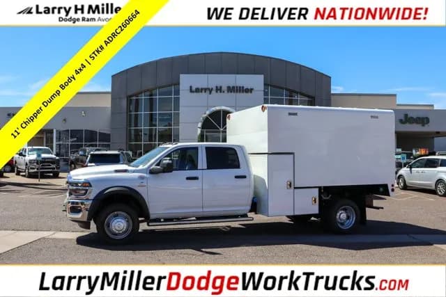 2026 Ram 5500 Crew Cab - Chipper Trailers / Chipper Trucks