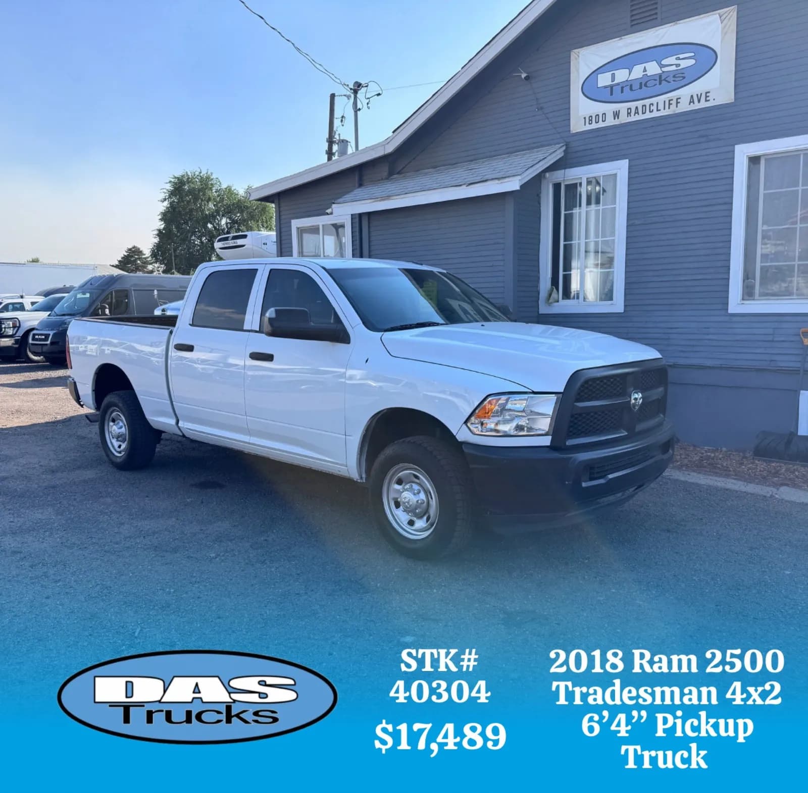 2018 Ram 2500 Tradesman Pickup - Pickup