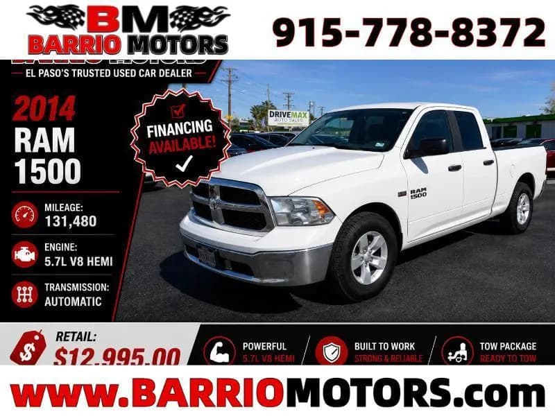 2014 Ram 1500 SLT - Pickup