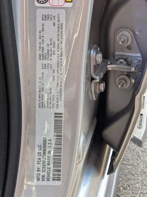2022 Ram 1500 - Pickup