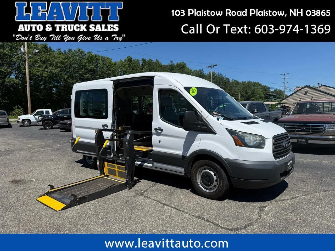 2015 Ford Transit Wagon T-350 W/HANDICAP