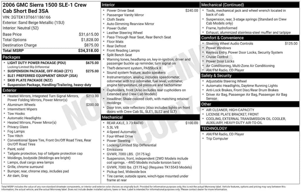 2006 GMC Sierra 1500 - Pickup