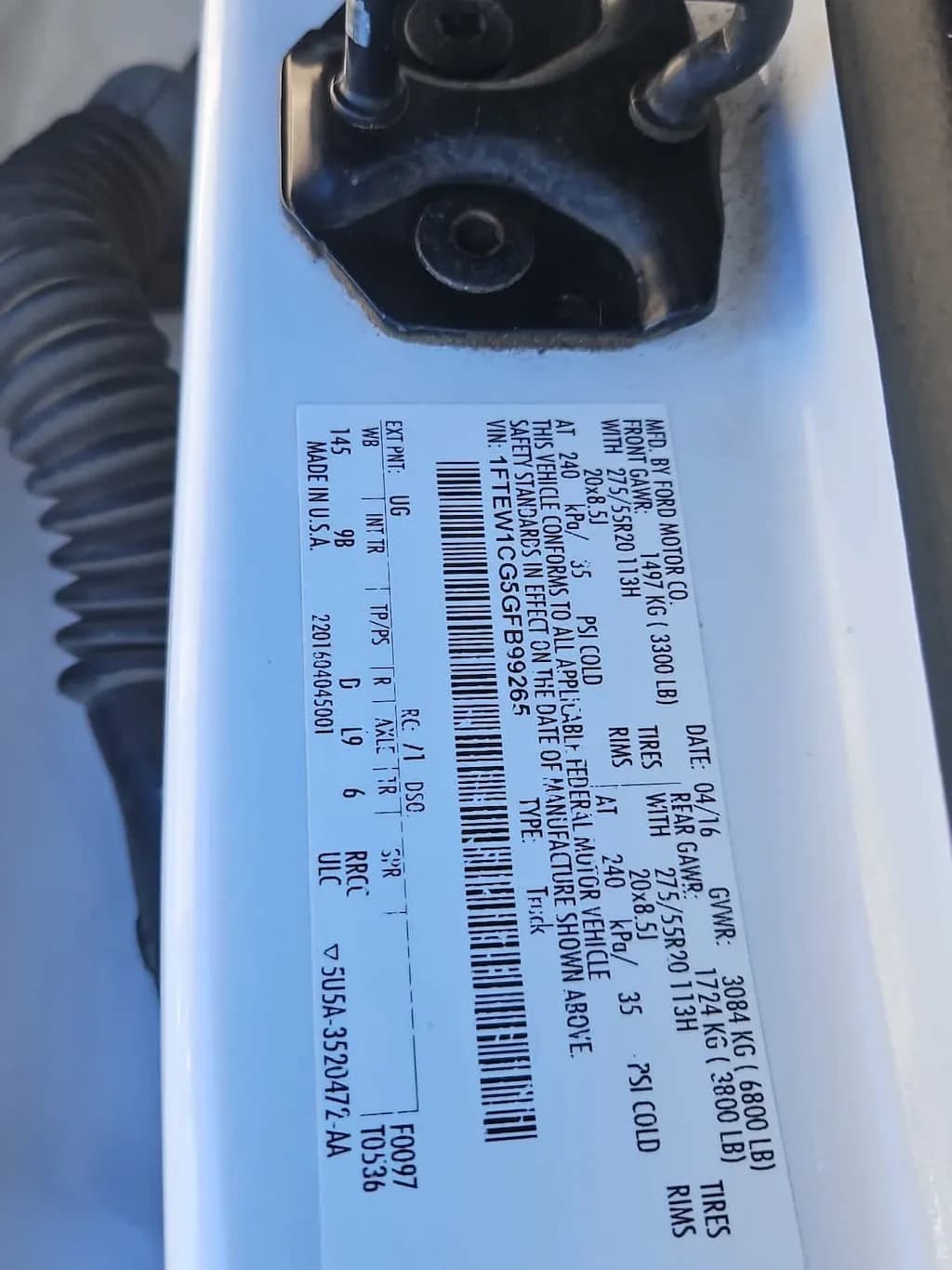 2016 Ford F-150 - Pickup
