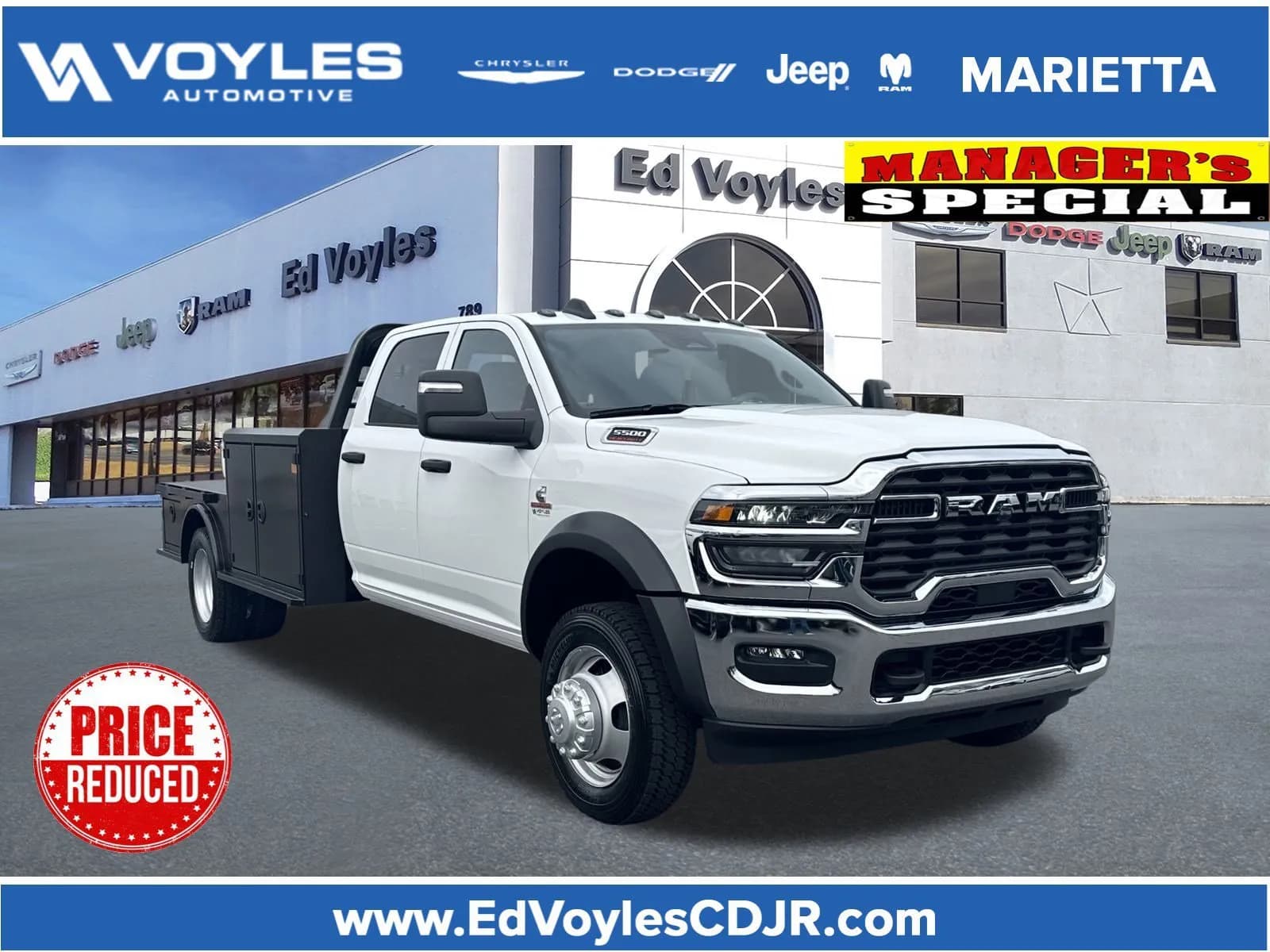 2026 Ram 5500 Crew Cab - Flatbed