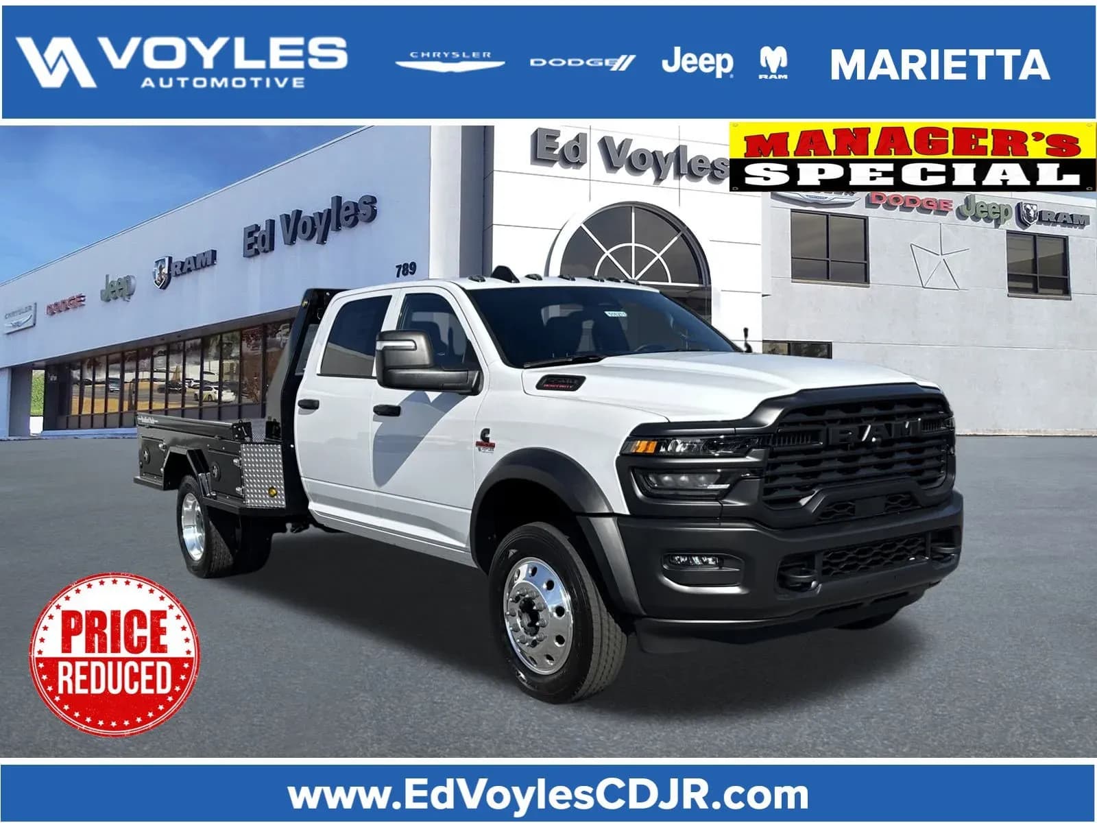 2026 Ram 5500 Crew Cab - Flatbed