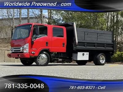 2016 Isuzu NPR HD Crew Cab - Dump