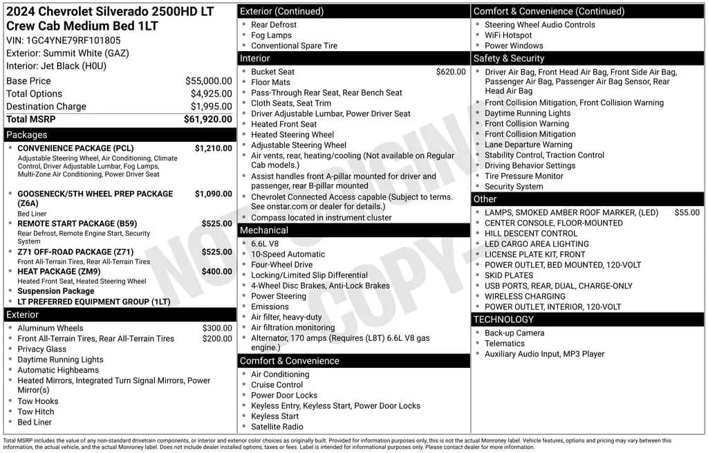 2024 Chevrolet Silverado 2500 HD - Pickup