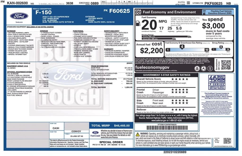 2023 Ford F-150 - Pickup
