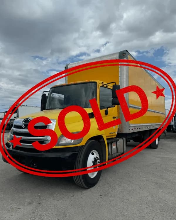 2018 Hino 338 Boxtruck
