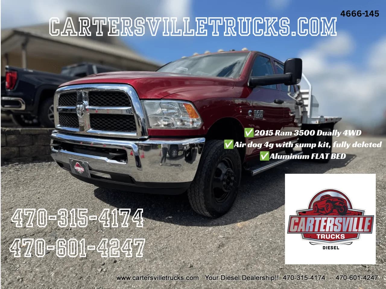 2015 Ram 3500 - Flatbed