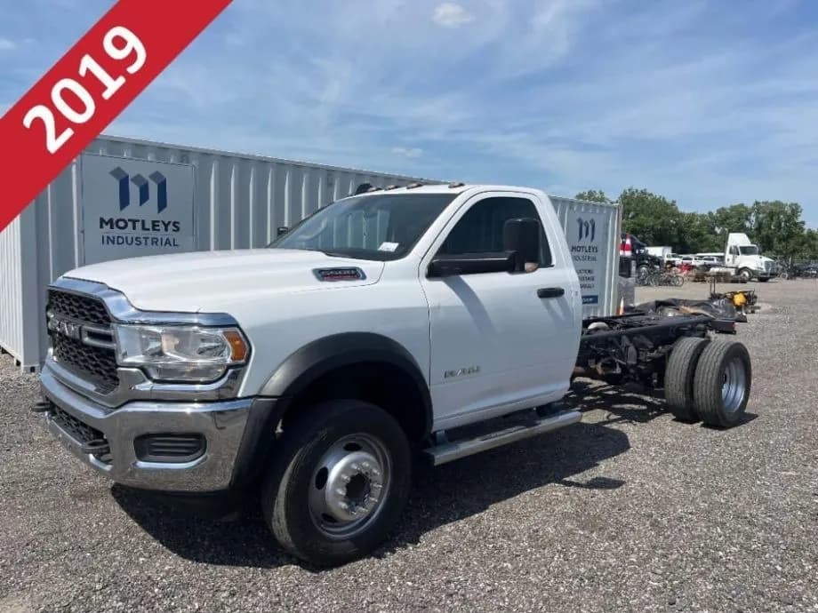 2019 Ram 5500 Cab And Chassis High-Capability Truck With Low Mileage 8,812