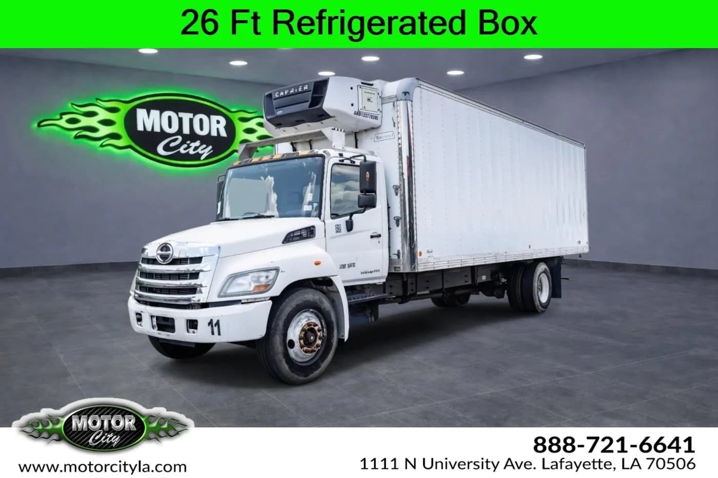 2013 Hino 338 - Box