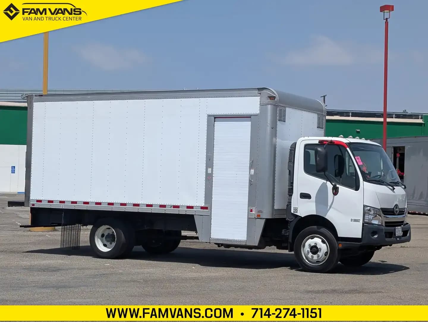 2018 Hino 195 - Box