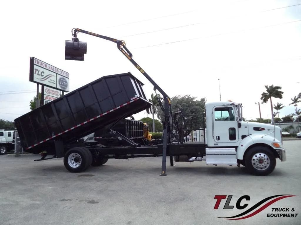 2020 Peterbilt 337 With New 21 Yard Grapple Truck 18ft - Service