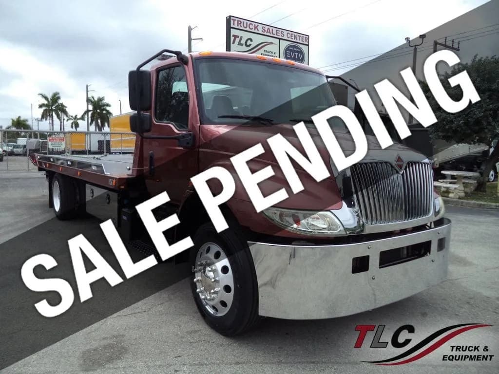 2020 International MV607 w/ Brand New 22′ JerrDan 6 Ton XLP Car Carrier - Tow