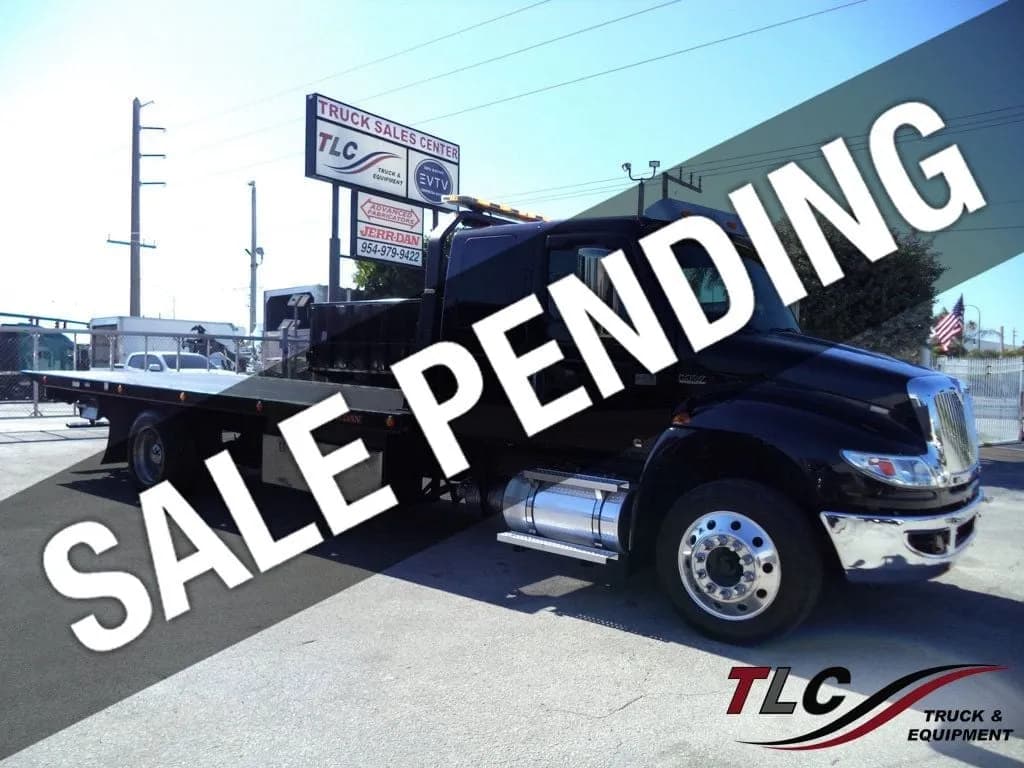 2022 International MV607 Extended Cab w/ 22′ JerrDan Car Carrier 6 Ton Low Pro Wide - Tow