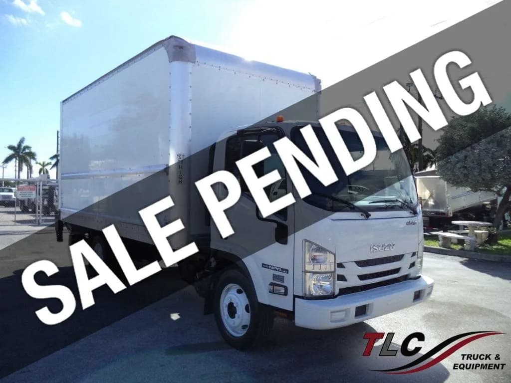 2019 Isuzu NPR HD With 16ft - Box