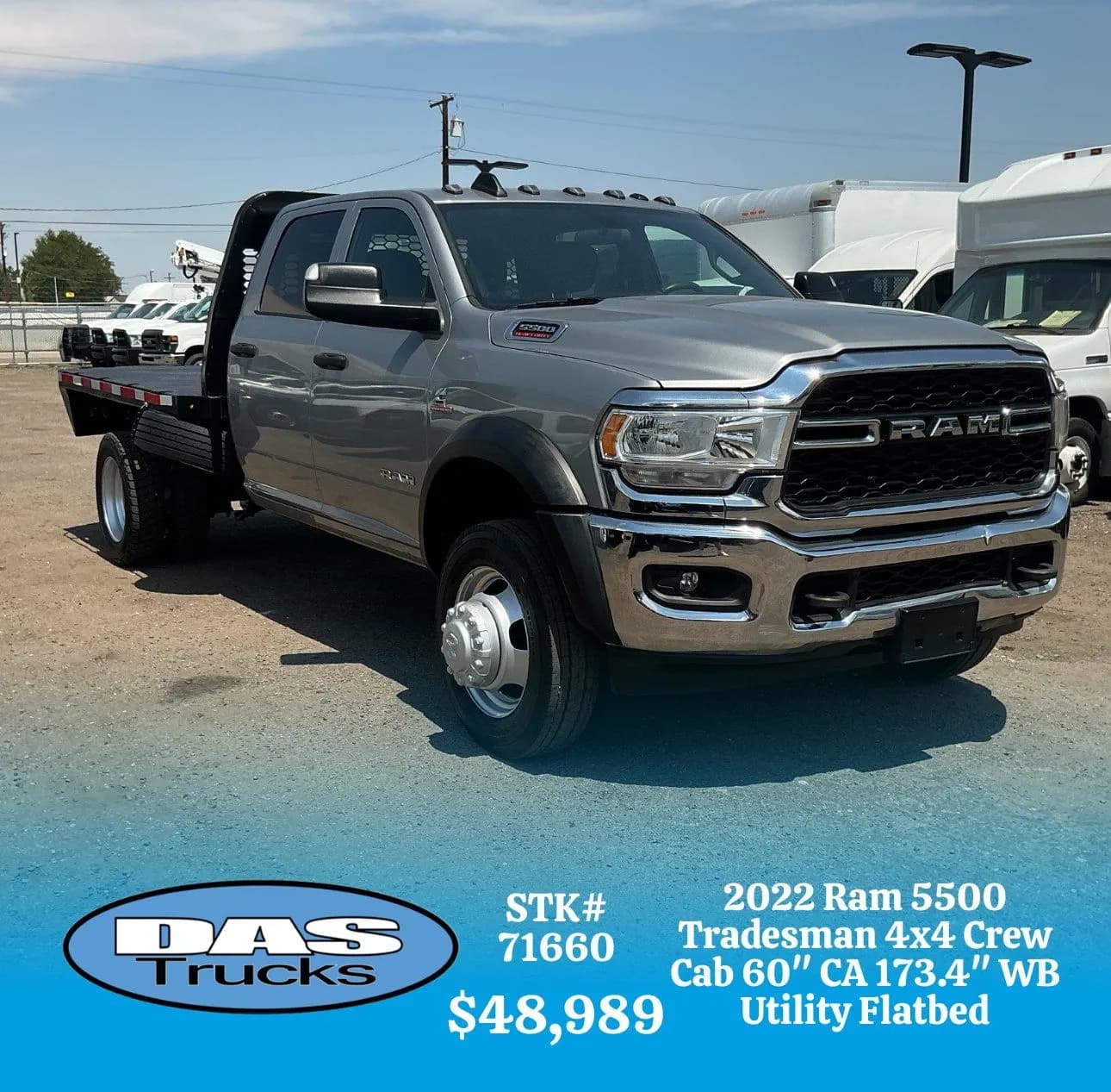 2022 Ram 5500 - Flatbed
