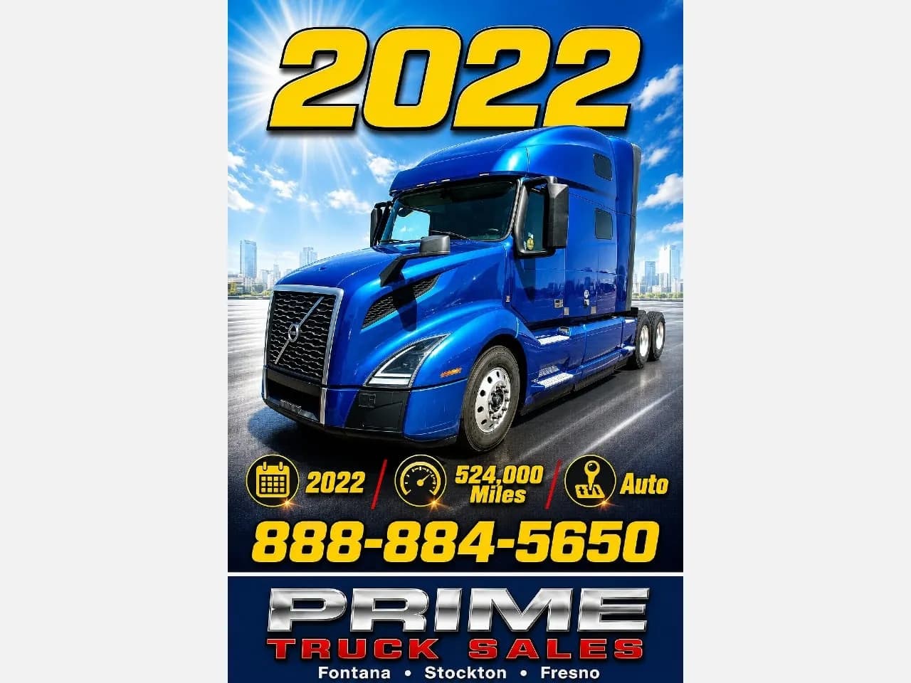 2022 Volvo VNL 760 - Sleeper