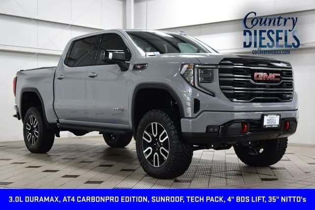 2025 GMC Sierra 1500 AT4 Premium CarbonPro w/ Technology Package Lifted - Pickup