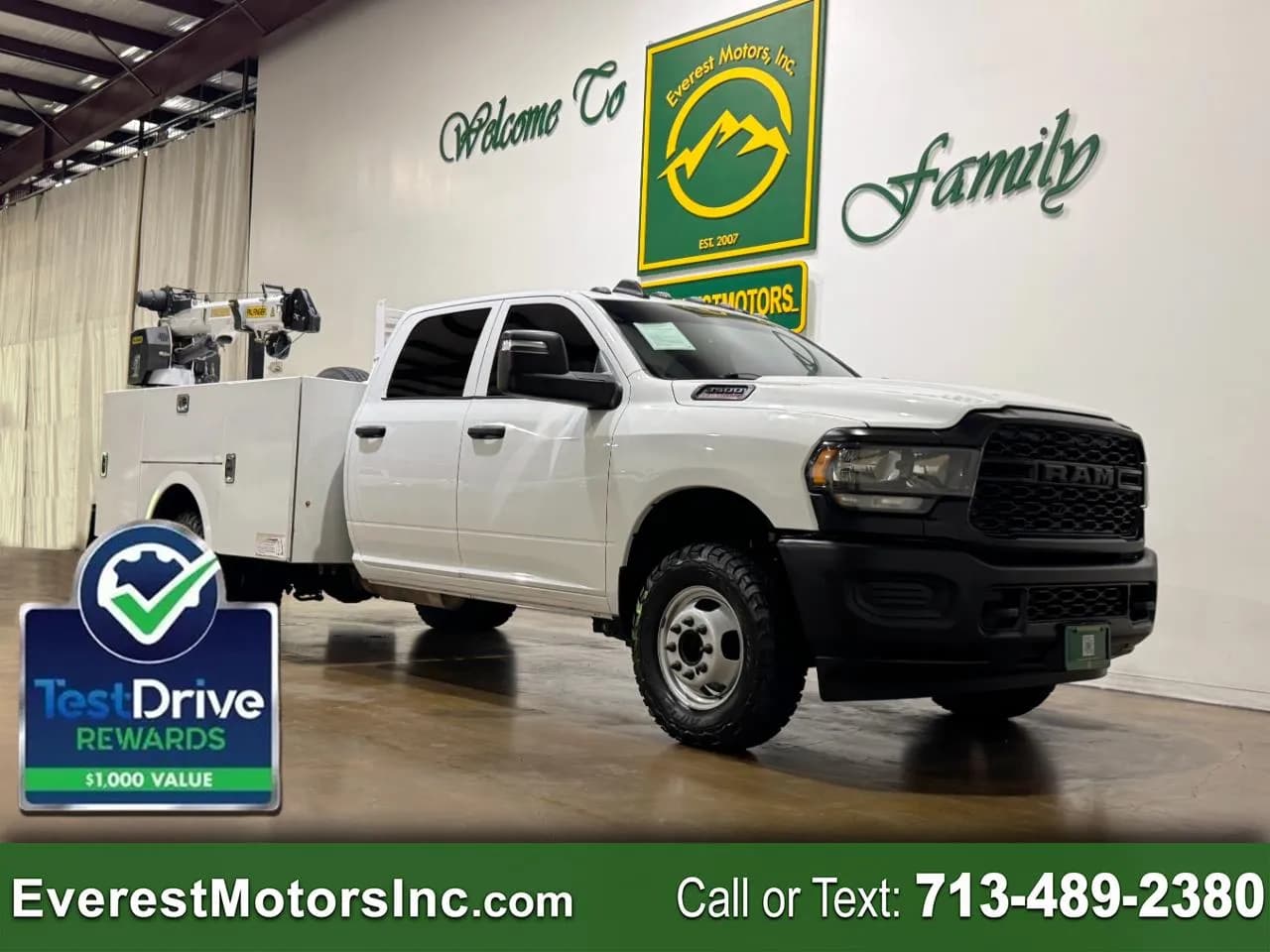 2023 Ram 3500 - Crane