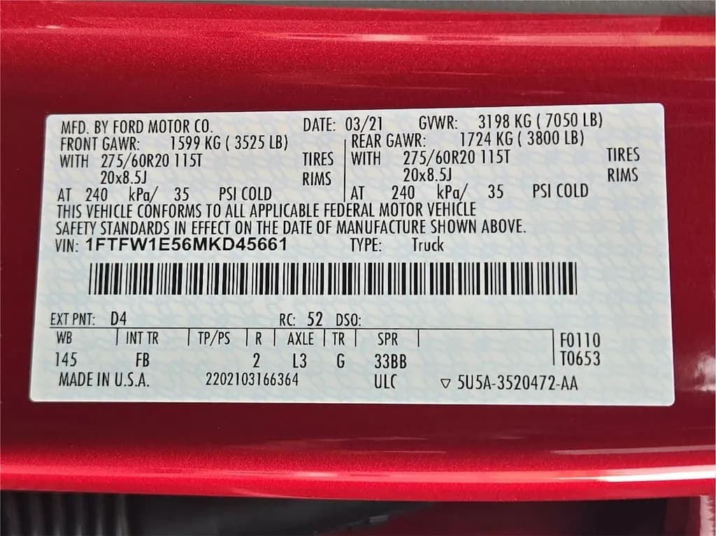 2021 Ford F-150 - Pickup