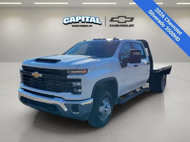 2026 Chevrolet Silverado 3500 Crew Cab - Flatbed