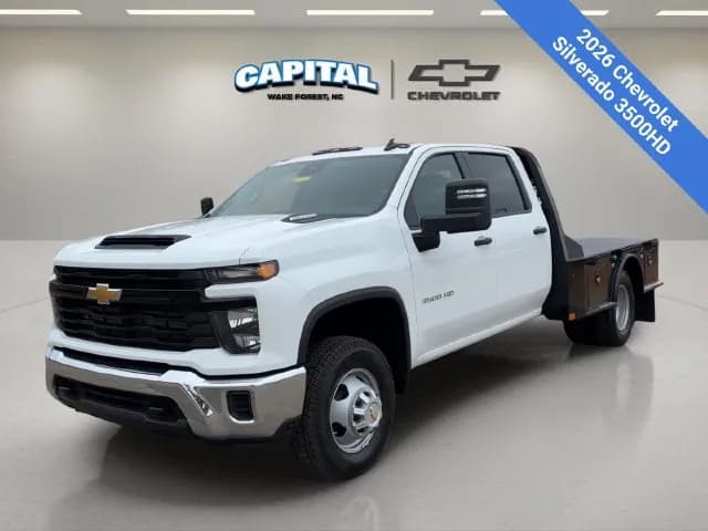 2026 Chevrolet Silverado 3500 Crew Cab - Flatbed