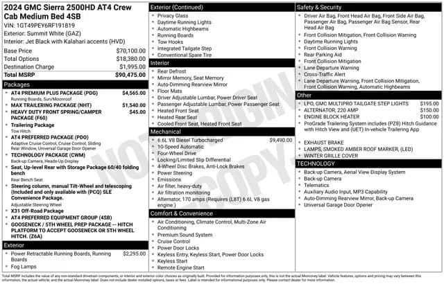 2024 GMC Sierra 2500HD - Pickup