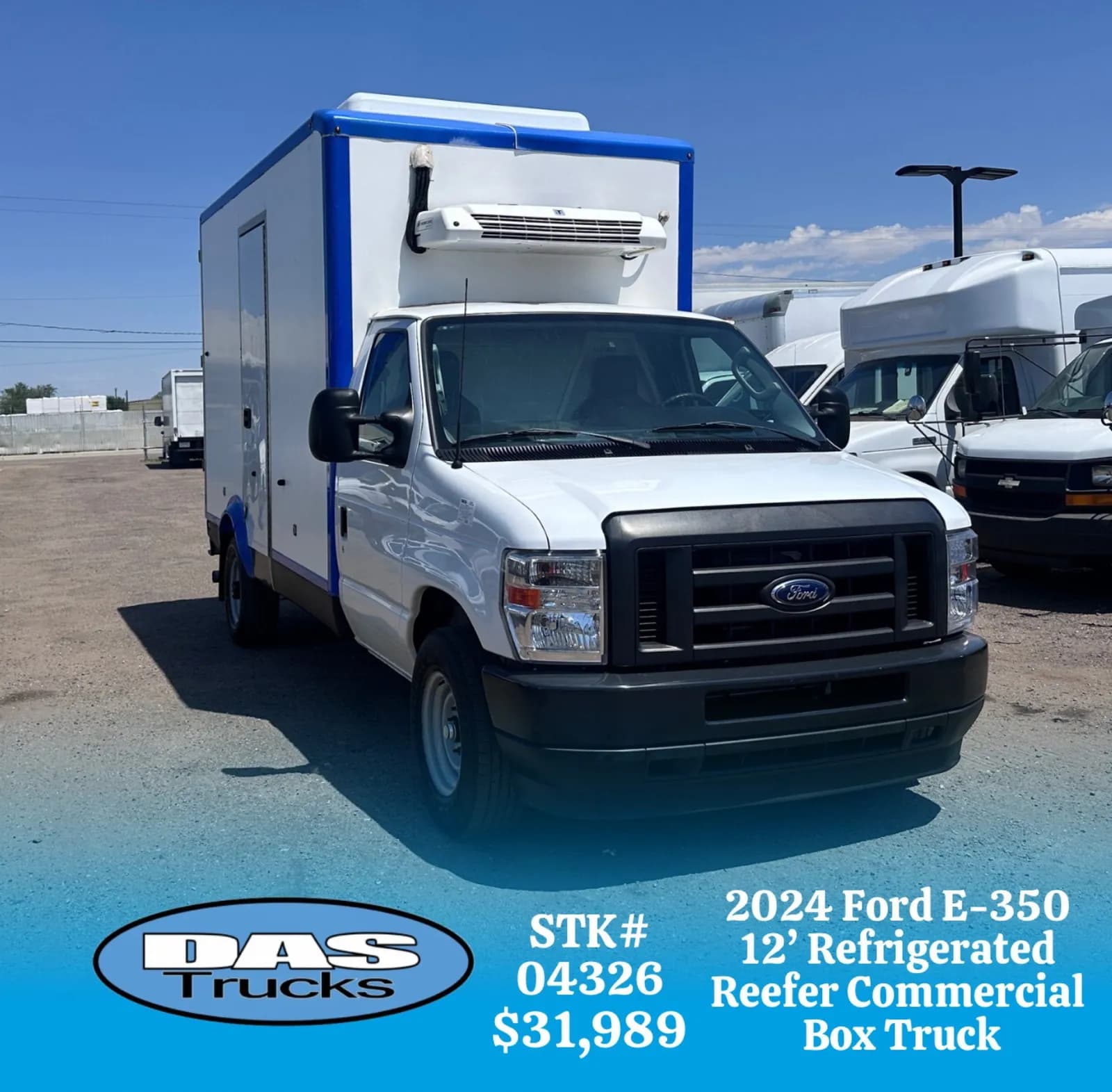 2024 Ford E-350 12' - Refrigerated