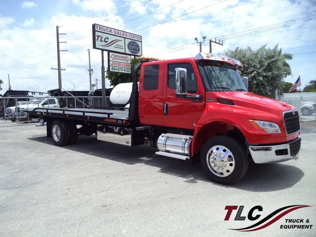 2027 International MV607 Extended Cab w/ 22′ JerrDan Car Carrier 6 Ton Low Pro Wide - Tow