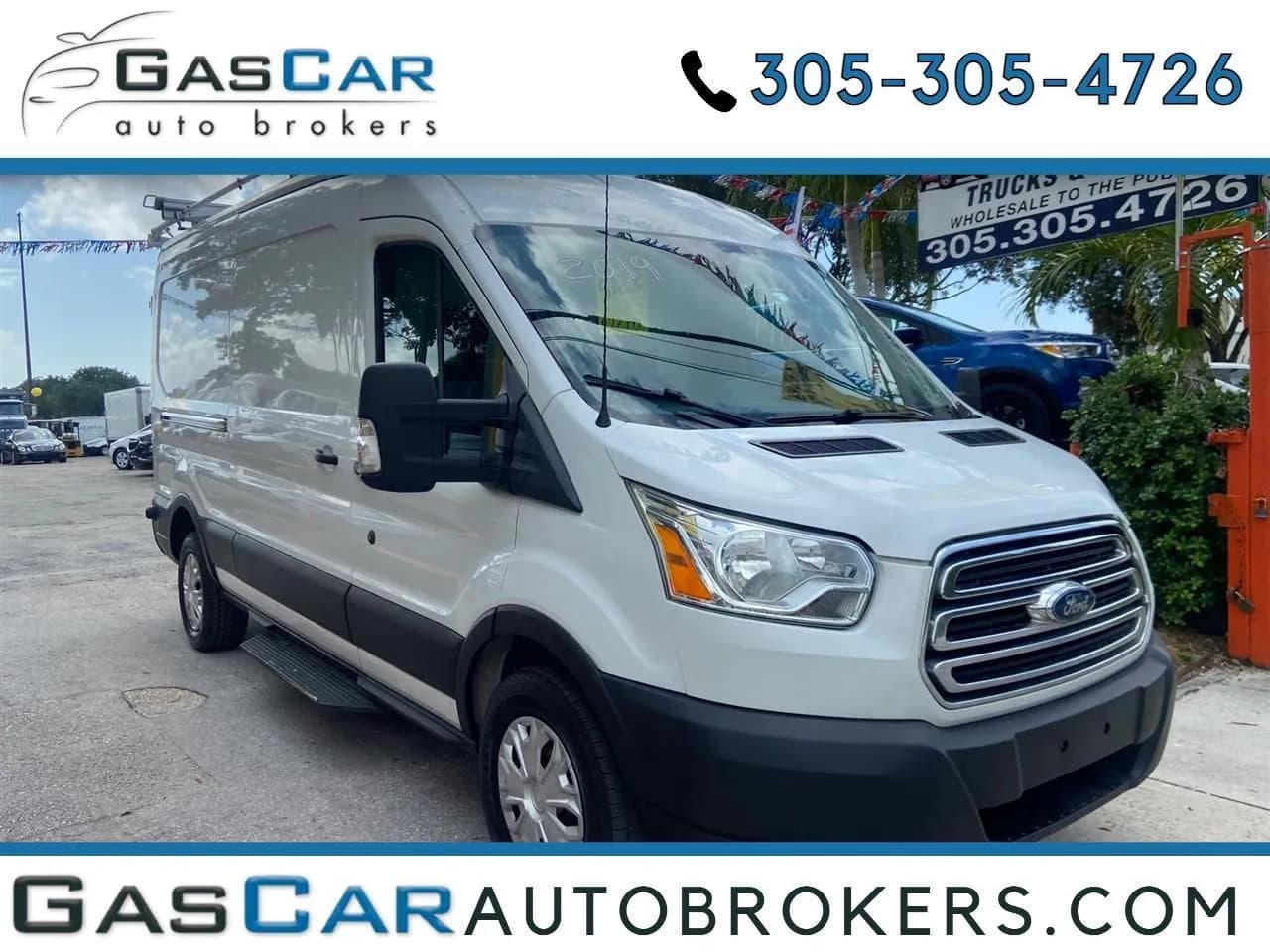 2019 Ford Transit 350 Van Med Roof w/Sliding Pass 148-in WB - Vans