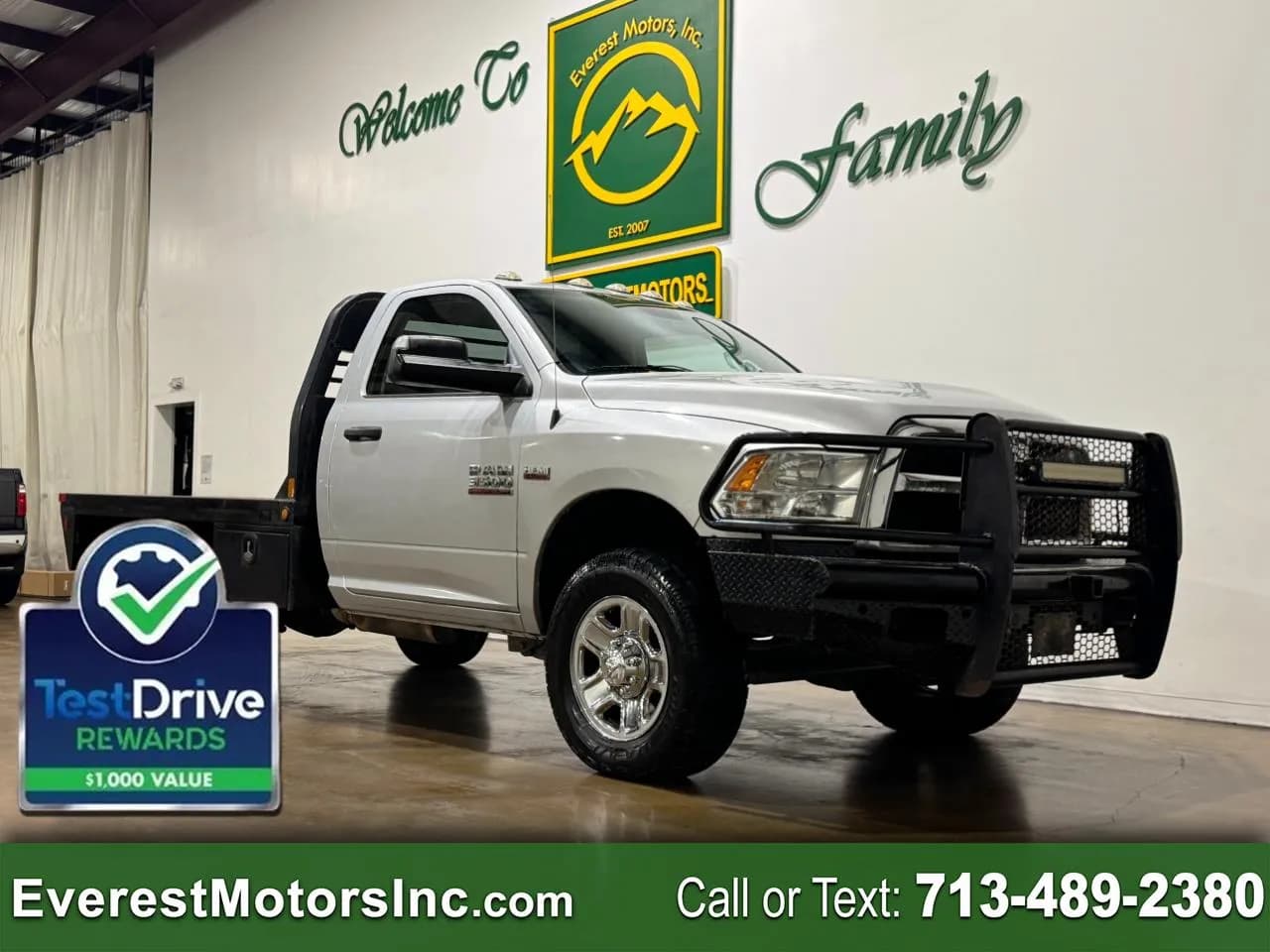 2018 Ram 3500 - Flatbed
