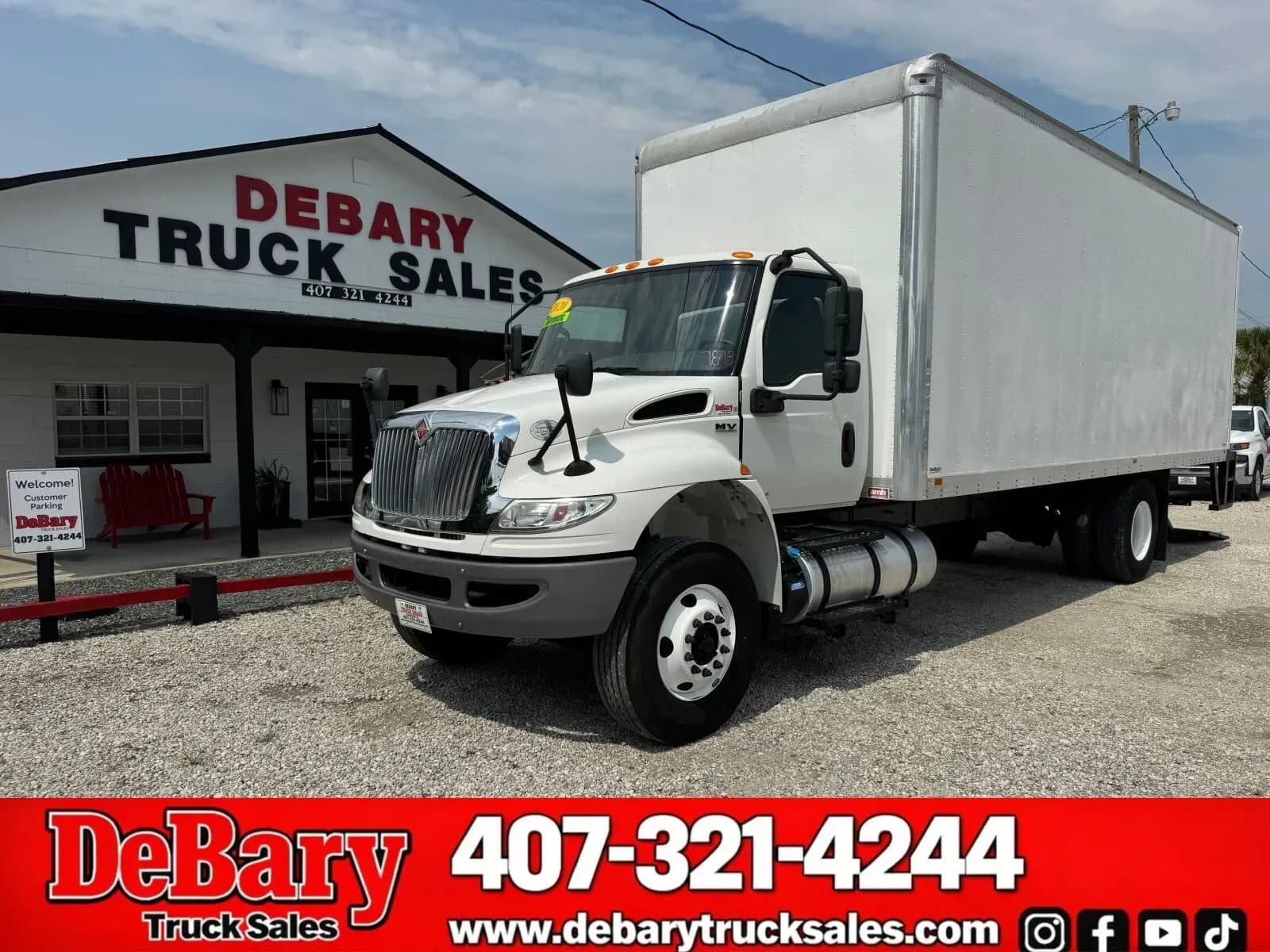 2020 International MV607 - Refrigerated