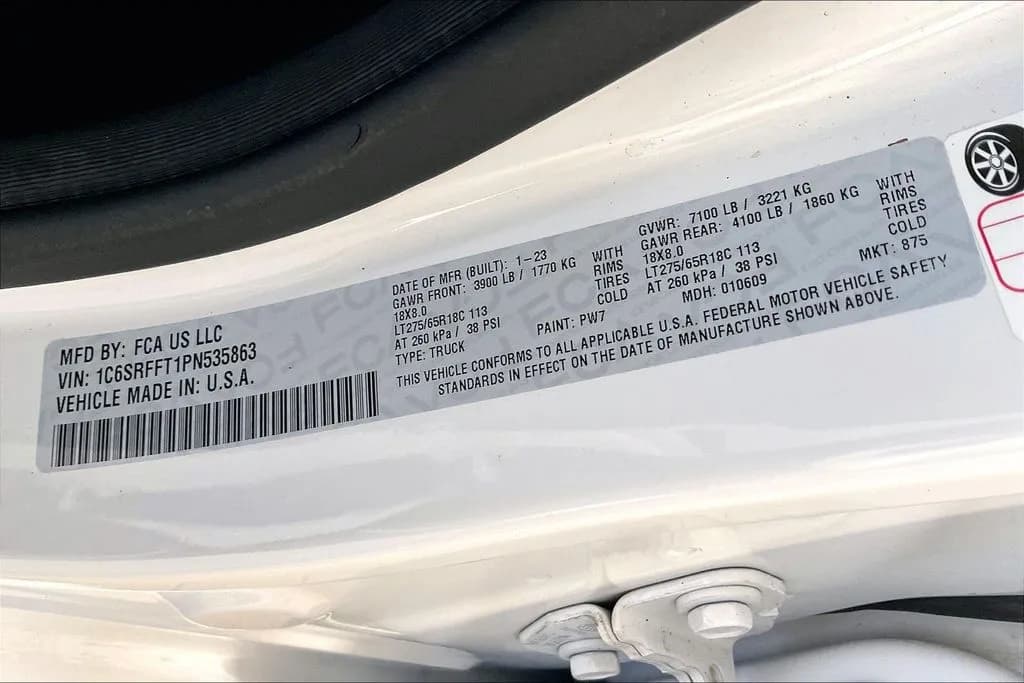2023 Ram 1500 - Pickup