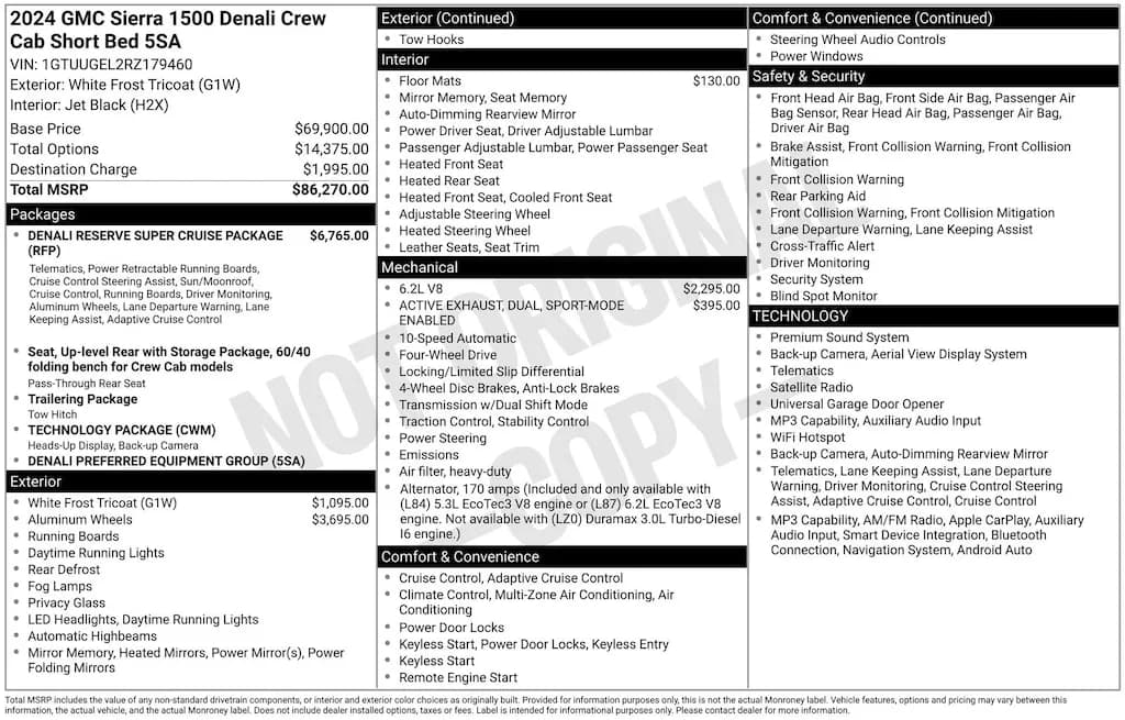 2024 GMC Sierra 1500 - Pickup