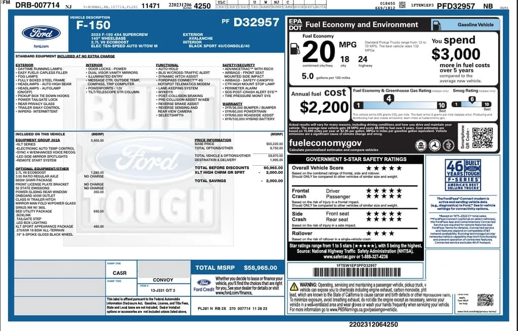 2023 Ford F-150 - Pickup
