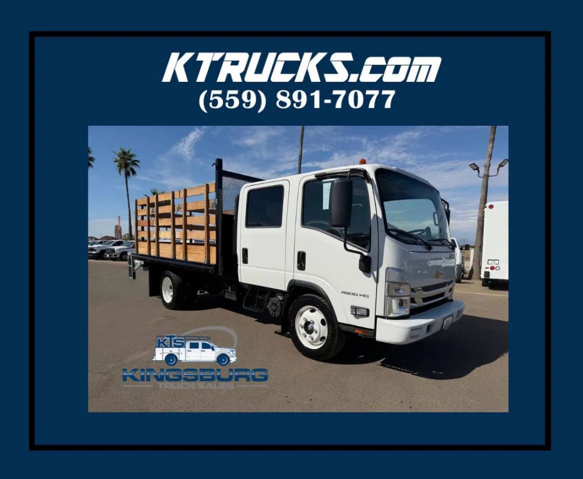 2024 Chevrolet LCF 4500HG Crew Cab - Stake