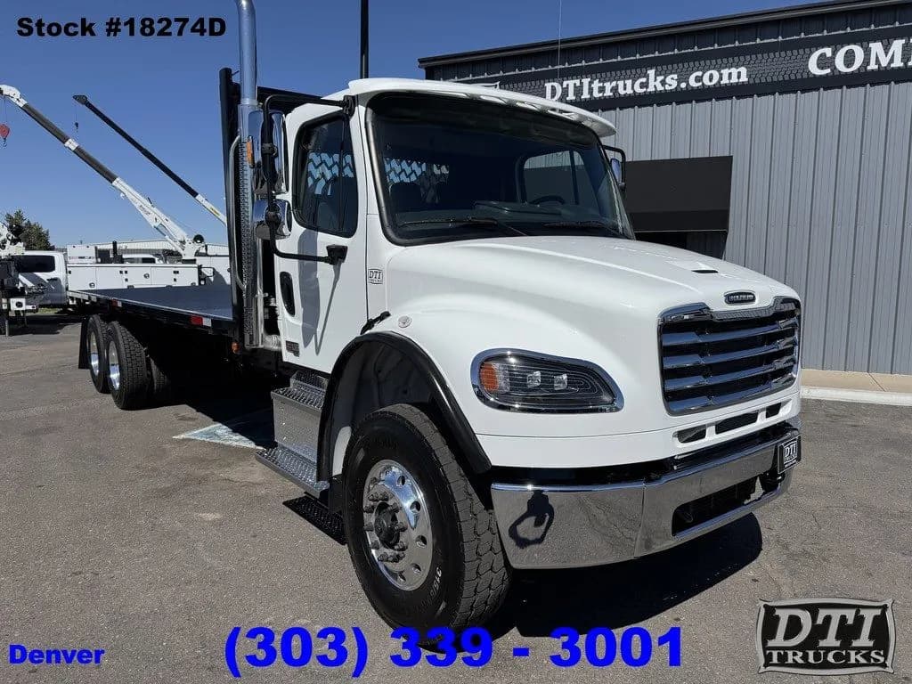 2027 Freightliner M2-106 Plus Tandem Axle 24' - Flatbed
