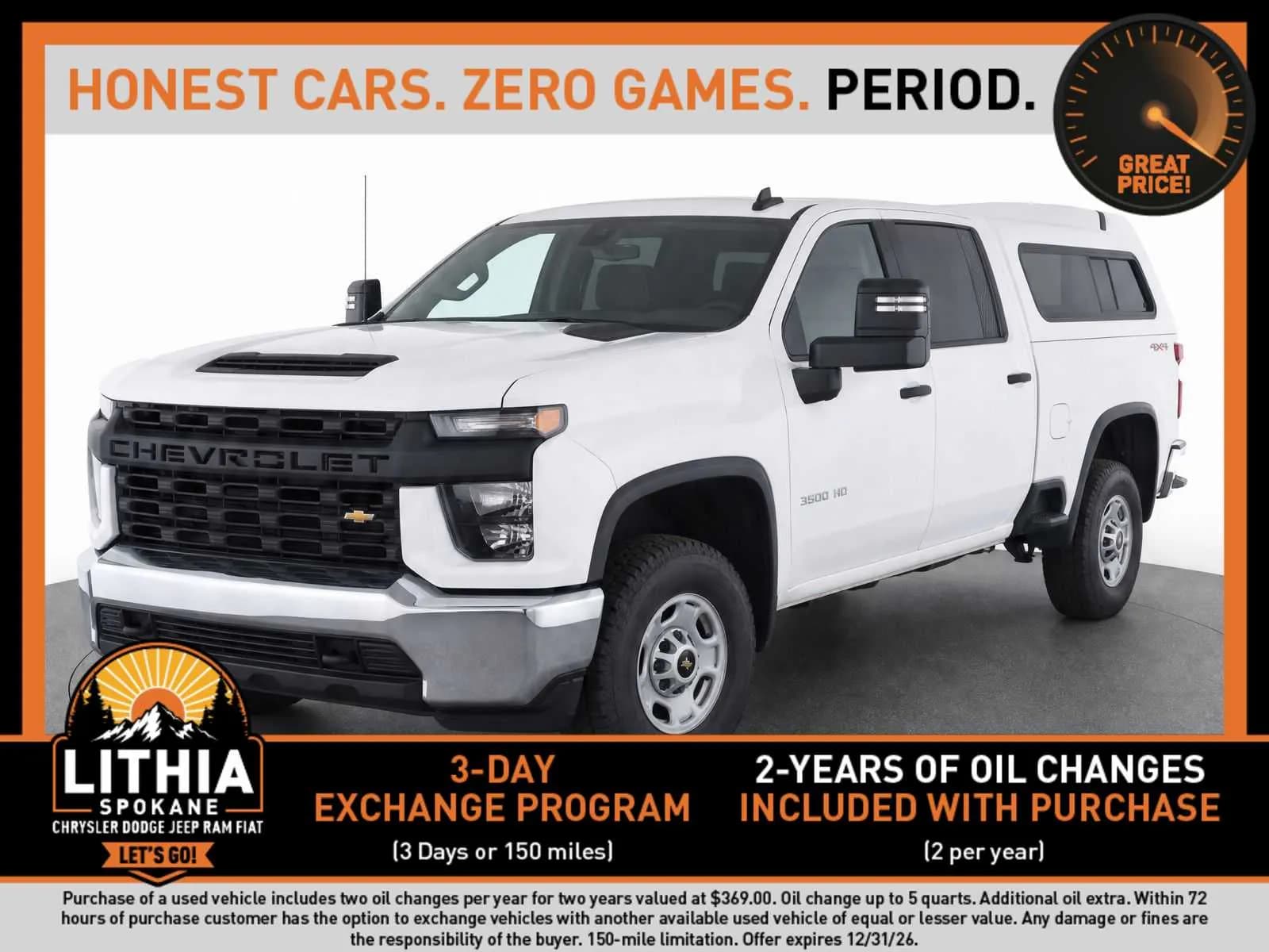 2020 Chevrolet Silverado 2500HD - Chassis