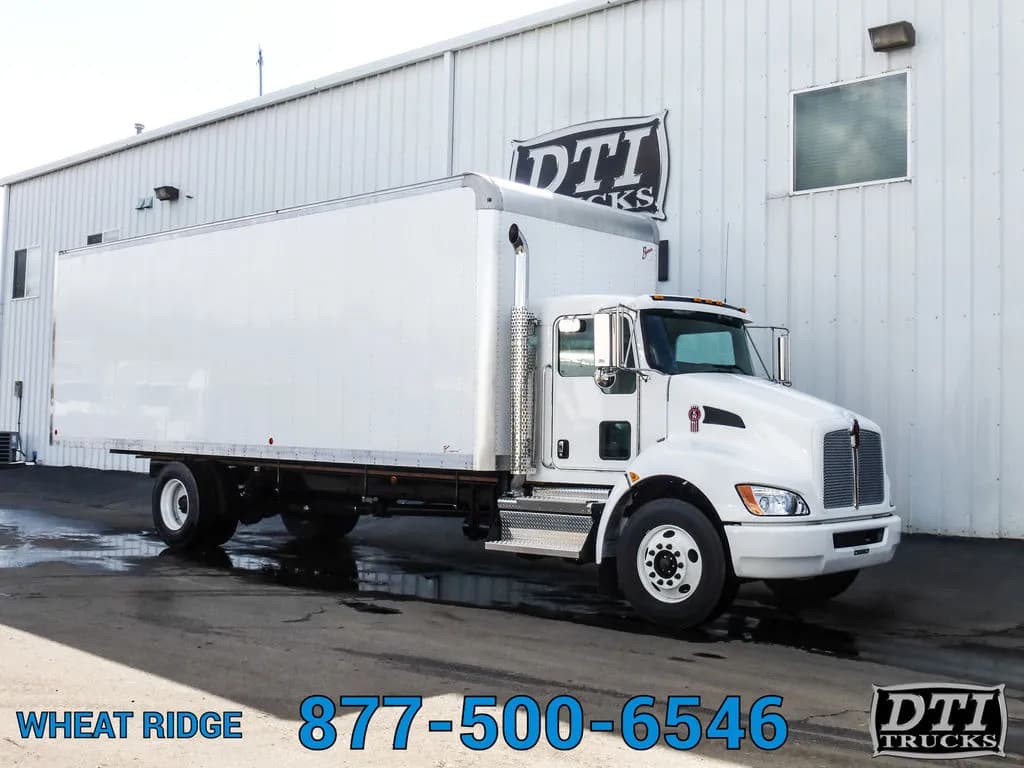 2022 Kenworth T270 Van Truck Auto Trans Diesel Lift Gate 102" Wide - Vans