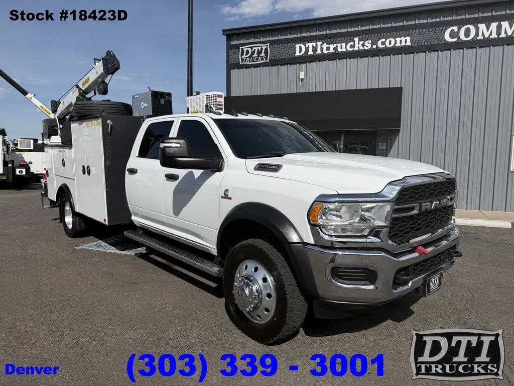 2023 Ram 5500 Mechanics Truck 6.7 Cummins 6,000 LB Crane - Crane