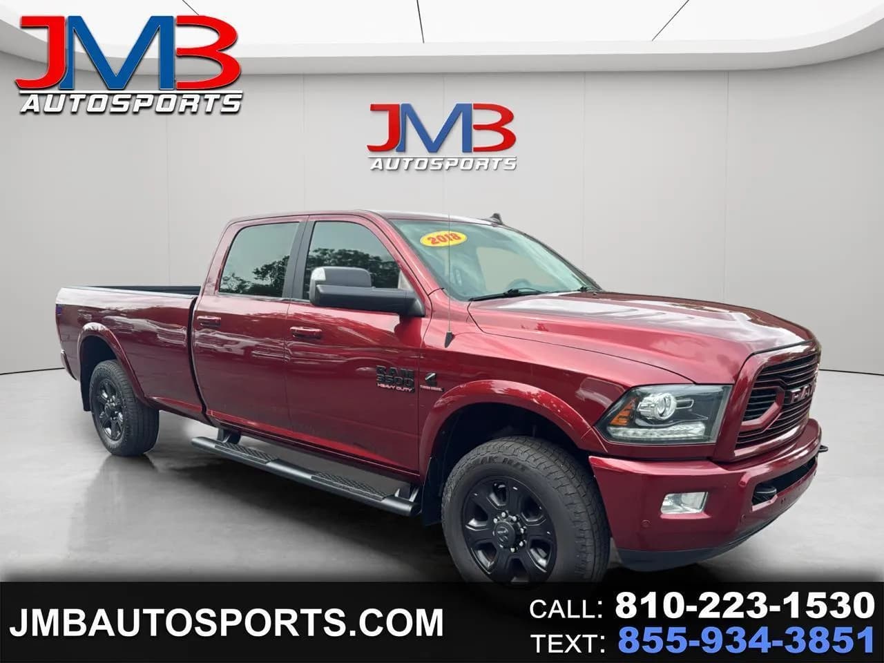 2018 Ram 3500 Laramie Crew Cab LWB - Pickup