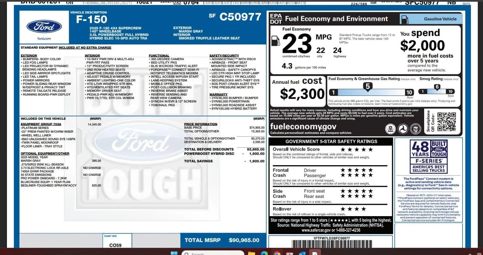 2025 Ford F-150 - Pickup